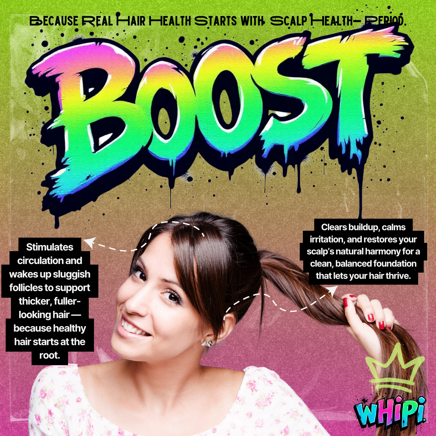 Boost- Crown Whip Scalp Tonic